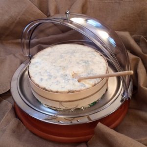 Gorgonzola à la Cuillère 6 Kg Cerclé Bois